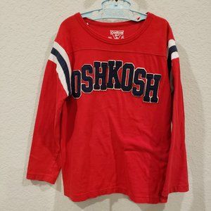 Osh Kosh B'gosh Long Sleeve Red Kids Shirt